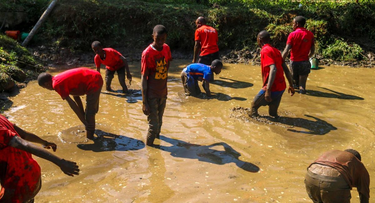 fish farming at St Kizito High School